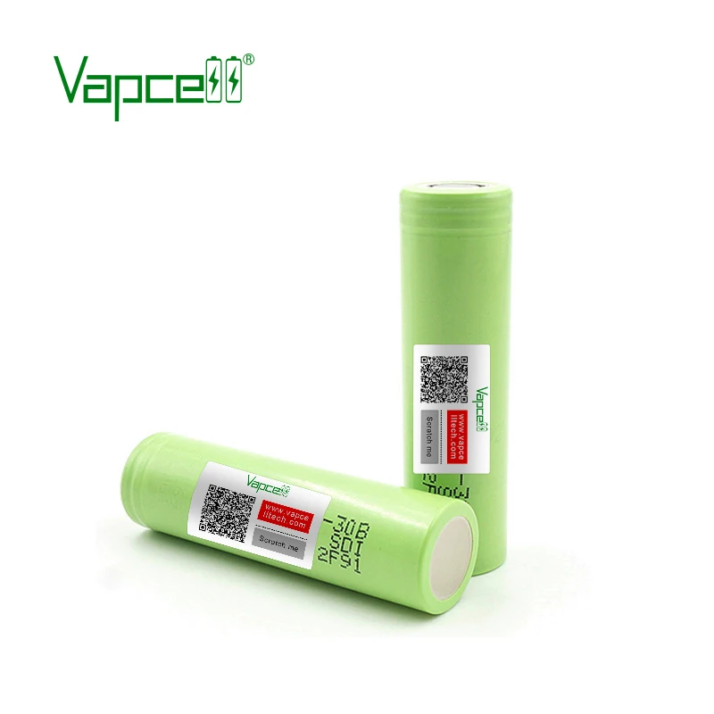 Оригинальная литиевая батарея Vapcell 18650 30B 3000mAh 4 35 V литий ионная разрядка