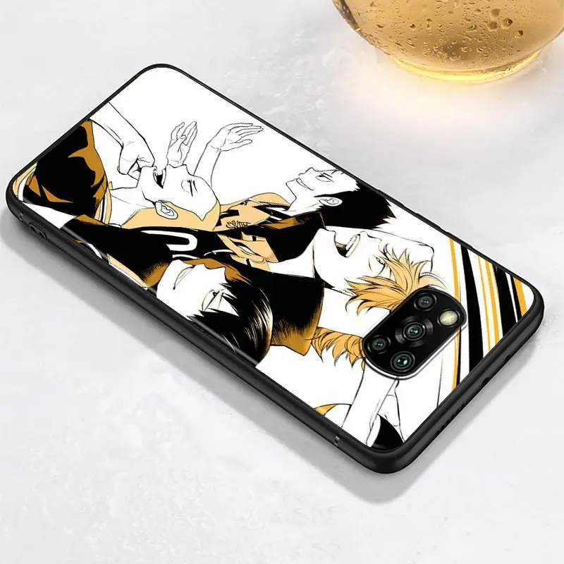 anime volleyball for xiaomi poco m3 m2 c3 x3 nfc f2 f3 pro x2 f1 pro mi play mix 3 a3 a2 a1 6 5 lite phone case free global shipping