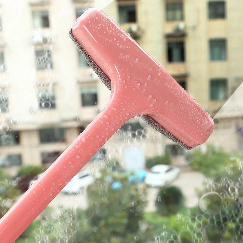 

Car Window Cleaning Brush Long Handle Free Removable Washable Screen Brush Shade Household Window Screen Dust Brush Cleaner