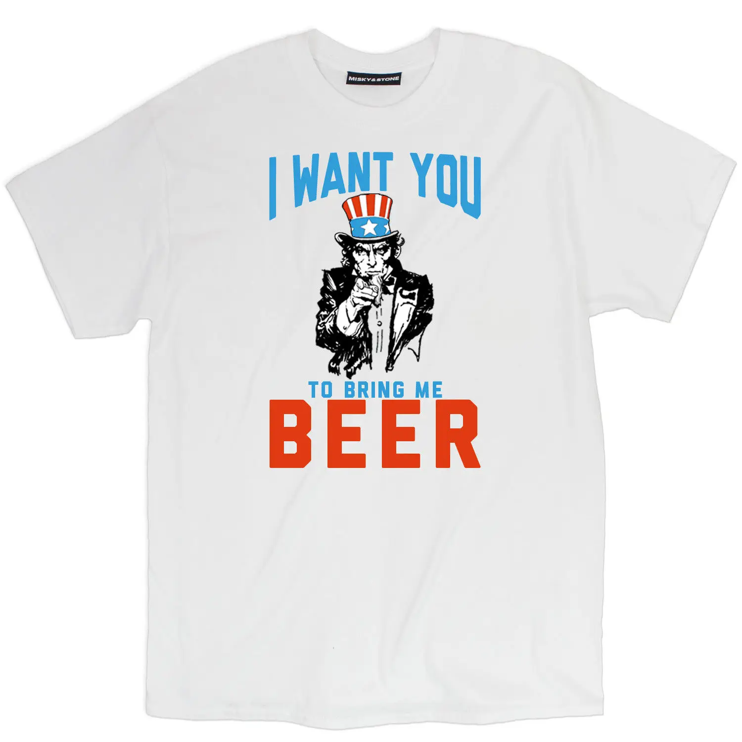 Модная футболка мужская одежда я хочу чтобы вы принесли мне пиво Забавный Дядя