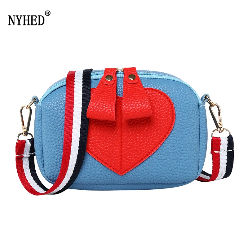 

NYHED Girls Cute Messenger Bag Women New Causal Zipper Handbags Small Purse