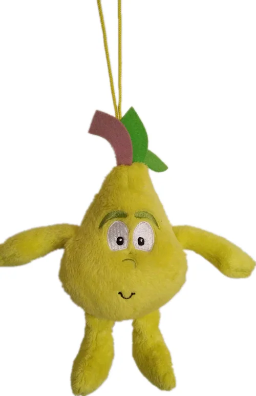 Мягкая плюшевая игрушка для фруктов овощей груши арбуза апельсин лимон яблоко