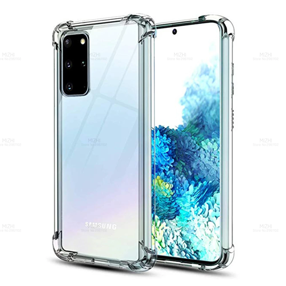 Прозрачный чехол для samsung s20 ultra силиконовый galaxy plus s20plus s20ultra s 20 s20|Бамперы| |