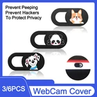 Универсальный чехол для веб-камеры с леопардовым узором, Объективы для телефона, защита от подглядывания, для iPad, iPhone, Macbook, наклейка на ноутбук