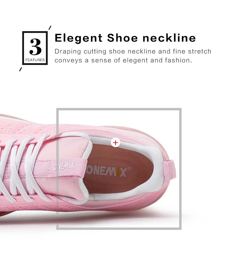 ONEMIX с высоким берцем Прогулочные кроссовки Осенняя Женская на воздушной подушке