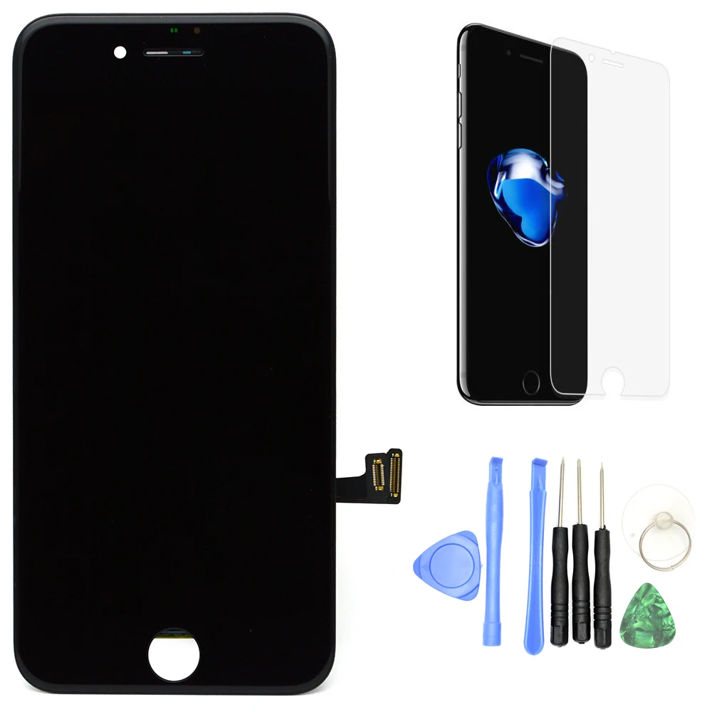 Оригинальный ЖК экран для iPhone 7 4 дюйма белый цвет с набором инструментов и