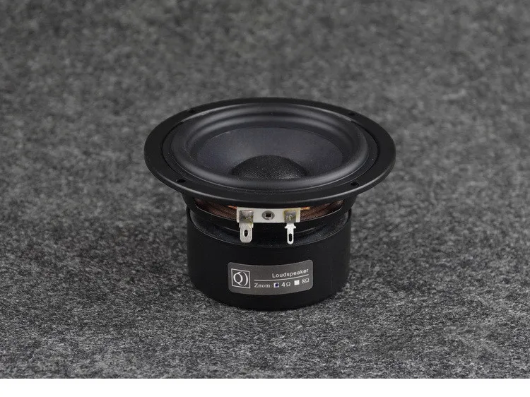 HIFI 2 шт. 4-дюймовый Вуфер Супер Сабвуфер Высоко-мощный HIFI Динамик Низкочастотный Шок Звук Аудио DIY Обновление On.