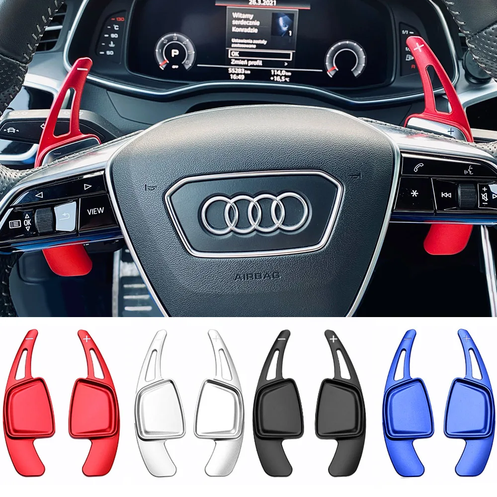 Весло переключения передач для Audi 2020 Quattro Avant Sline A7/S7 C8 A8/S8 D5 A6/S6 TFSI Allroad RS