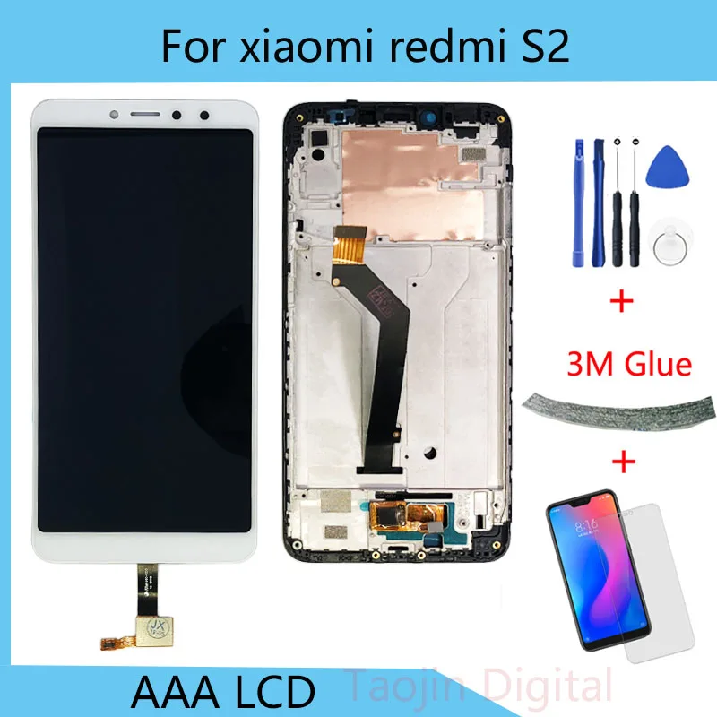 ЖК дисплей 5 99 &quotдля Xiaomi Redmi S2 с сенсорным экраном и дигитайзером в сборе сменный