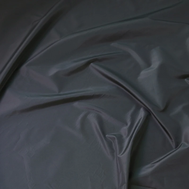 100 см * 140 качественная окрашенная пряжа шелковая ткань черное шелковое платье из