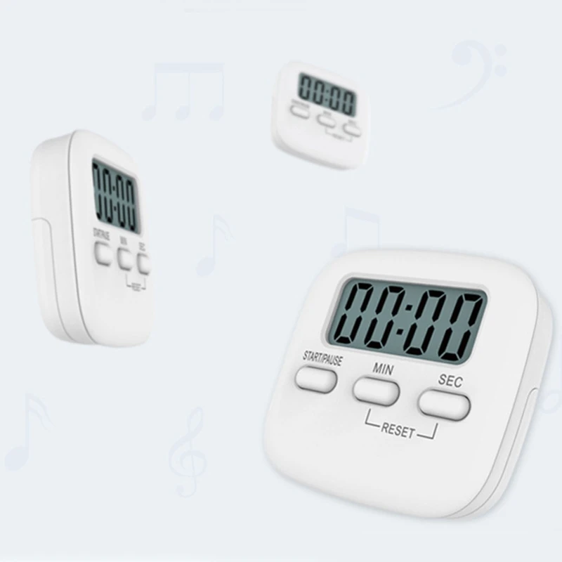 Кухонный таймер 2 набора цифровых кухонных таймеров магнитный Таймер обратного