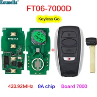Lonsdor FT06-7000D 433.92MHz 8A Chip Board 7000 Car Keyless GO Smart Key PCB for Subaru Ascent Forester Impreza Legacy Outback