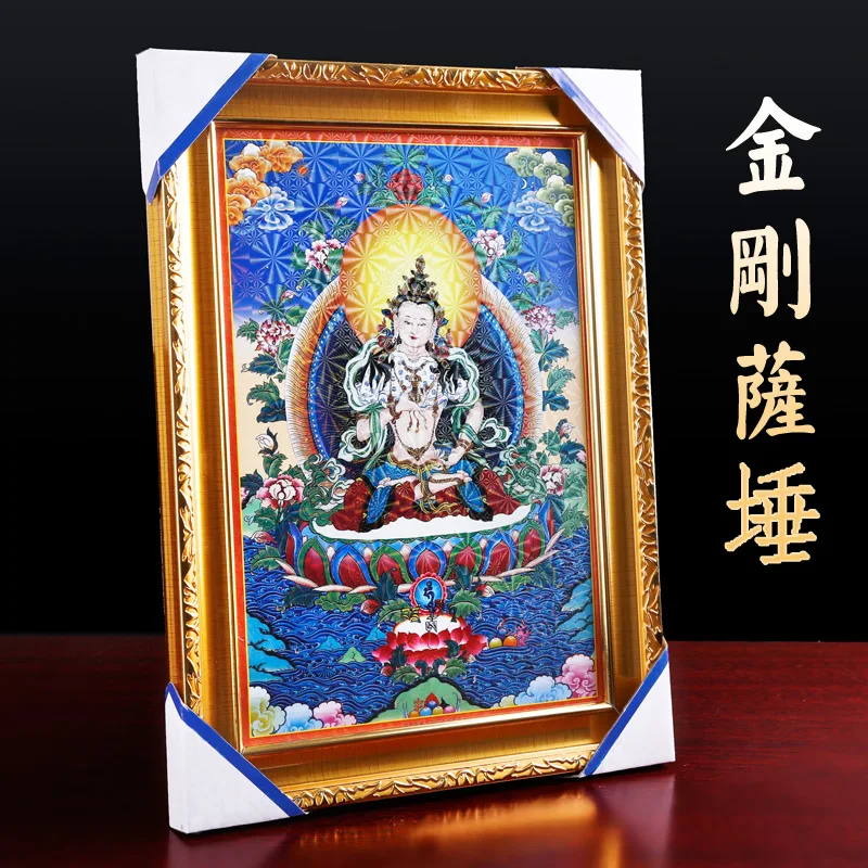 Vajrasattva Thangka Tibet ручная роспись картины тибетские предметы буддизма городской дом
