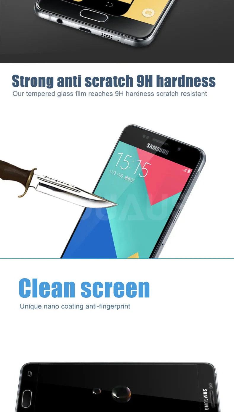 9D защитное стекло на Samsung Galaxy A3 A5 A7 J3 J5 J7 S7 полное покрытие закаленное защитное стекло для экрана