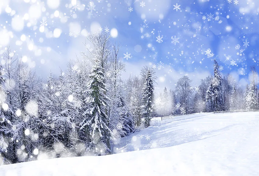 

Avezano Winter photography Backdrops Snow Forest Snowflake Wonderland Christmas Kid Background For Photo Studio Photophone Shoot