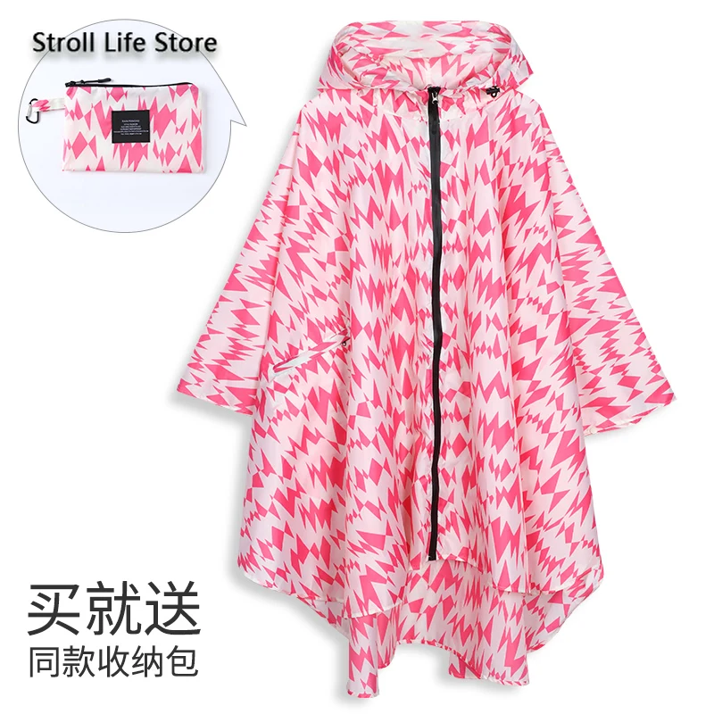 Дождевик женский большого размера ветровка длинный дождевик для походов и