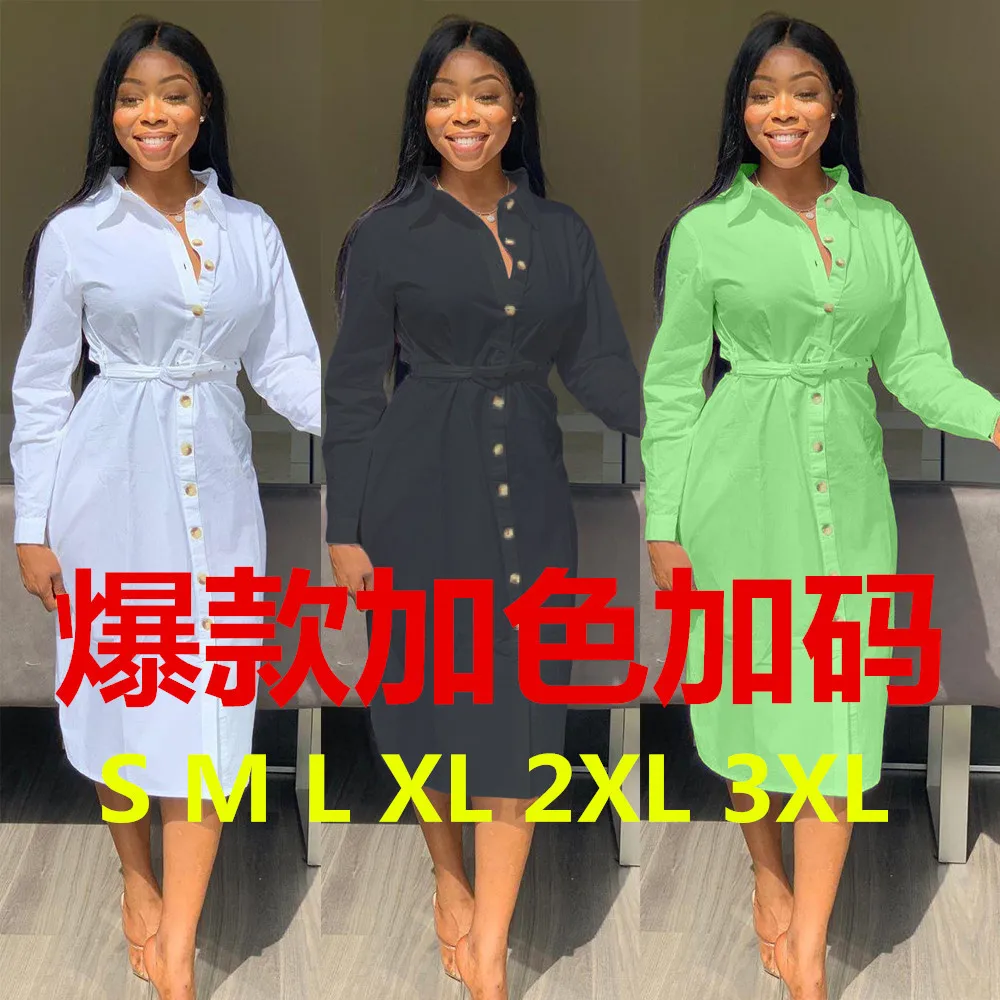 Женские платья рубашки элегантные в африканском стиле с карманами новинка