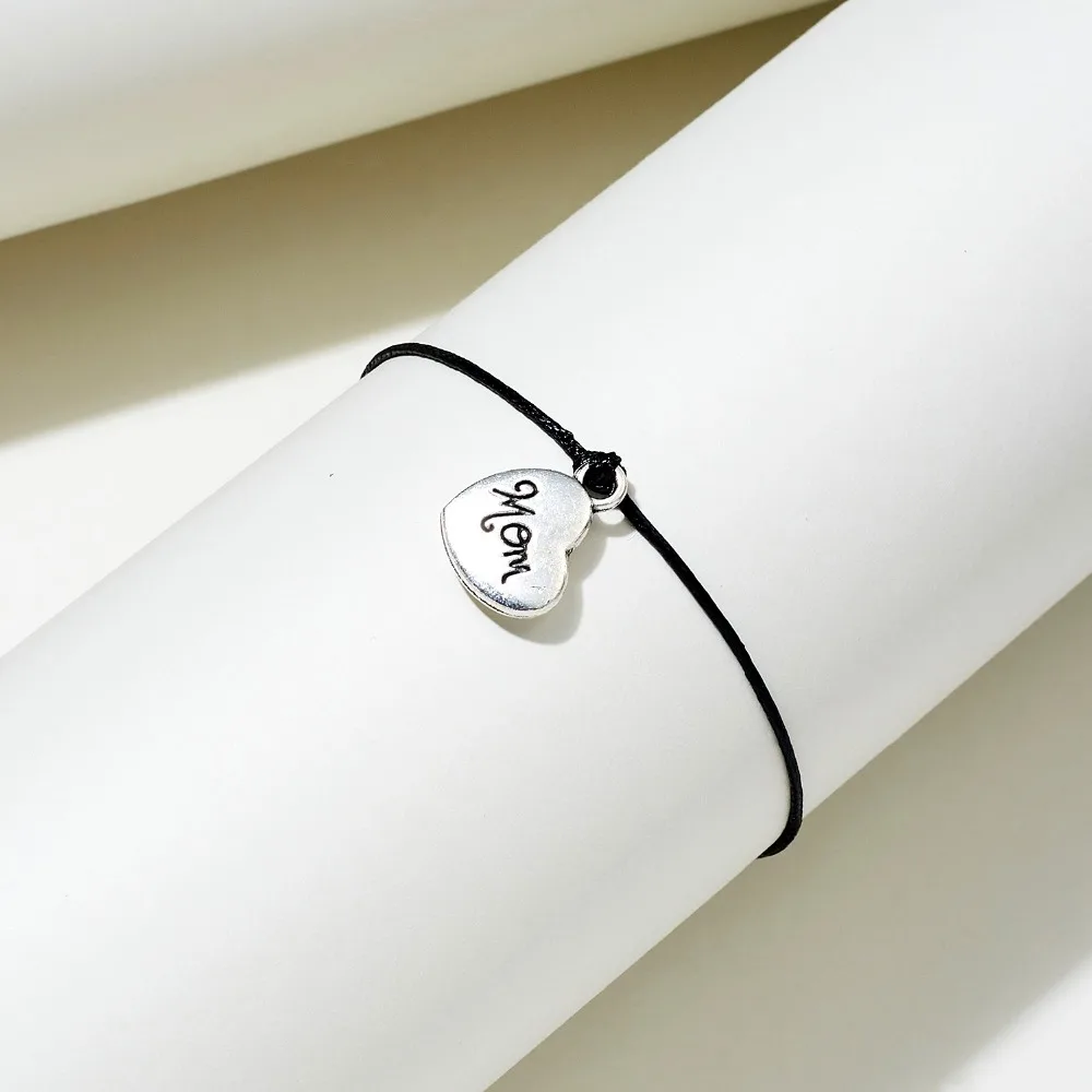 Belleper Make a Wish/Friendship/Mom Love Card Turtle Adjustable Fashion High Quality Bracelet Charm Female New Unique Jewelry