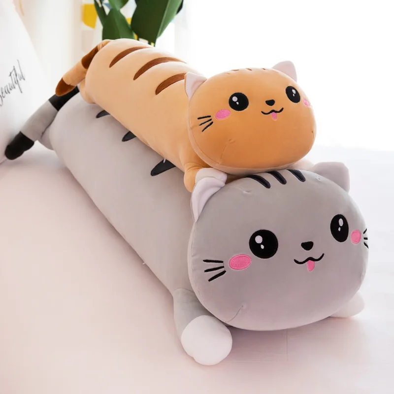 Фото Подушка для кошки 50-130 см плюшевая игрушка детский подарок милая кукла сна