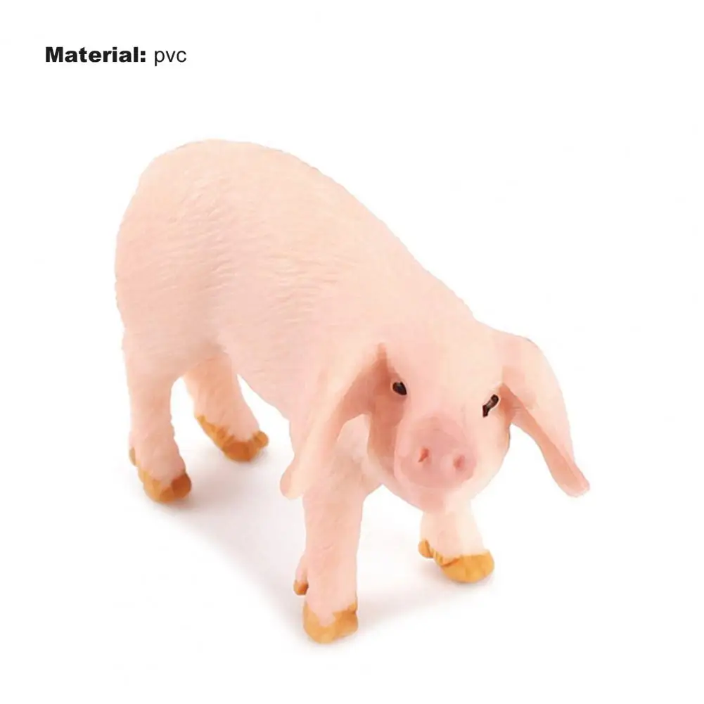 

Pig Model Funny Educational Lightweight Outdoor Garden Decoration Animal Toy for Office