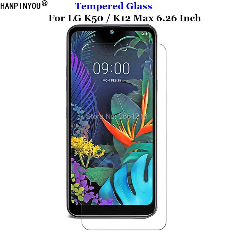 Для LG K50/K12 Max K12Max 6 26 &quotпереднее жесткое закаленное стекло 9H 2.5D Премиум защитная