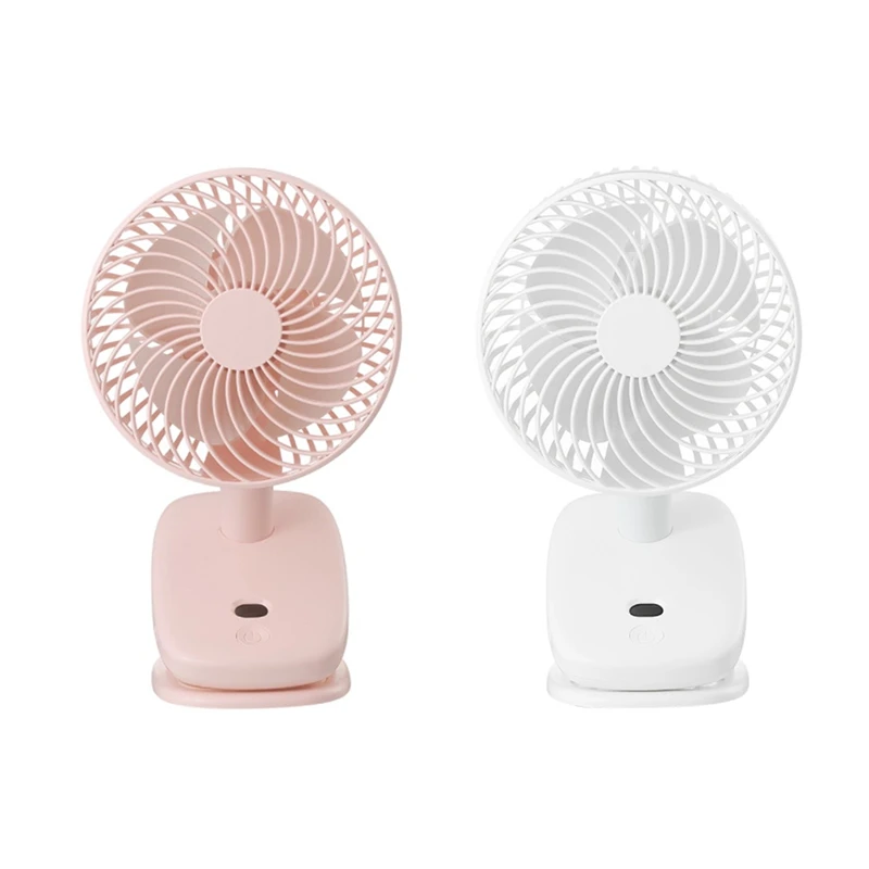 

Clip-on Fan 2000 MAh Desktop Fan with Digital Display Adjustable Fan Suitable for Office, Home, Travel