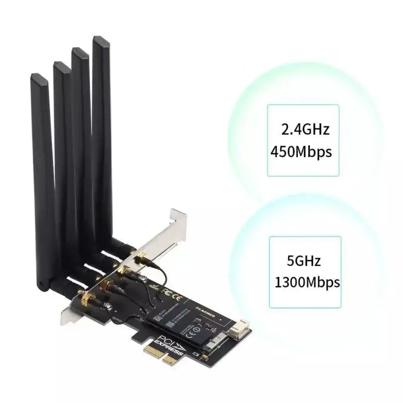 1750 Мбит/с Fenvi T919 PCIe Wi-Fi кард-802.11ac 2 4 г/Wi-Fi 5 ГГц Dual Band настольных ПК адаптер BCM94360CD для