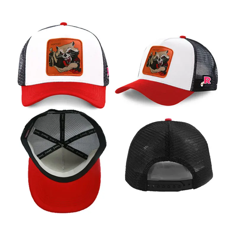 2019 летние стражи Галактики Snapback поп вышивка ракета дышащая бейсбольная кепка