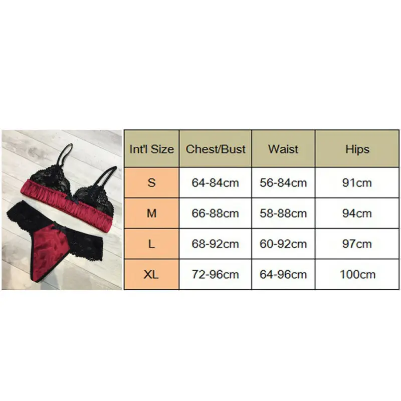 Женское нижнее белье из 2 предметов комплекты с цветочным бантом и бюстгальтером