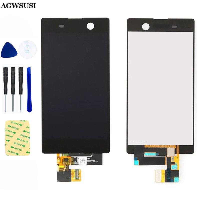 100% тест для SONY Xperia M5 E5603 E5606 E5653 полный сенсорный экран дигитайзер Сенсорное стекло