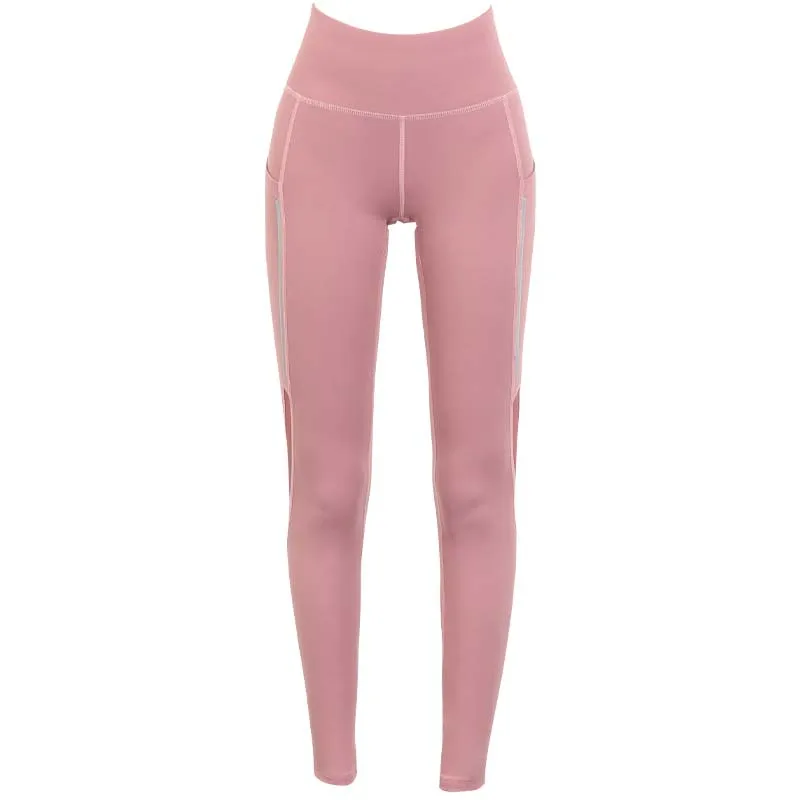 

2021 New Women's Yoga Pants Leggings Mesh Stitching Leggings Sports Pants Women's Hip Training Fitness Pants Womens Leggings