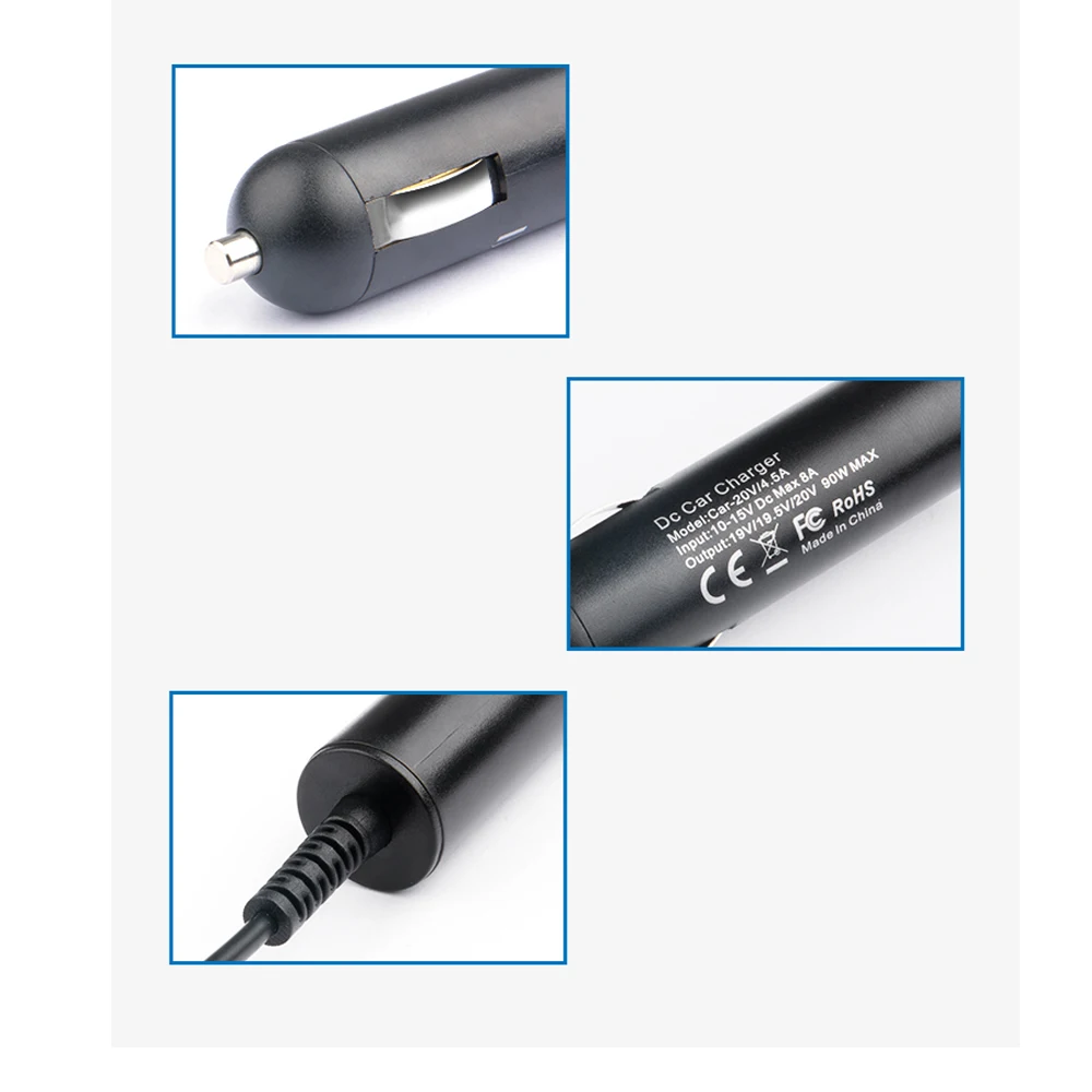 Автомобильное зарядное устройство для ноутбука адаптер питания постоянного
