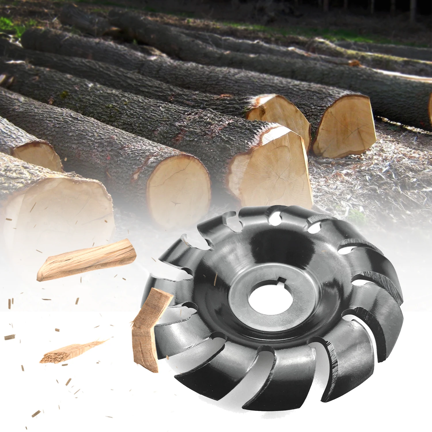 

Manganese Steel Wood Carving Disc 16mm Bore Grinder Shaping Disc for 100 115 Angle Grinder Woodworking Electric Angle Grinder