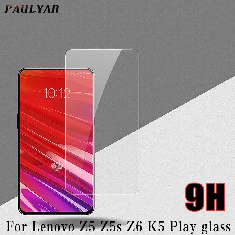 Закаленное стекло для Lenovo Z5 Z6 S5Pro Z5s K5 Play Защитное экрана полностью прозрачная