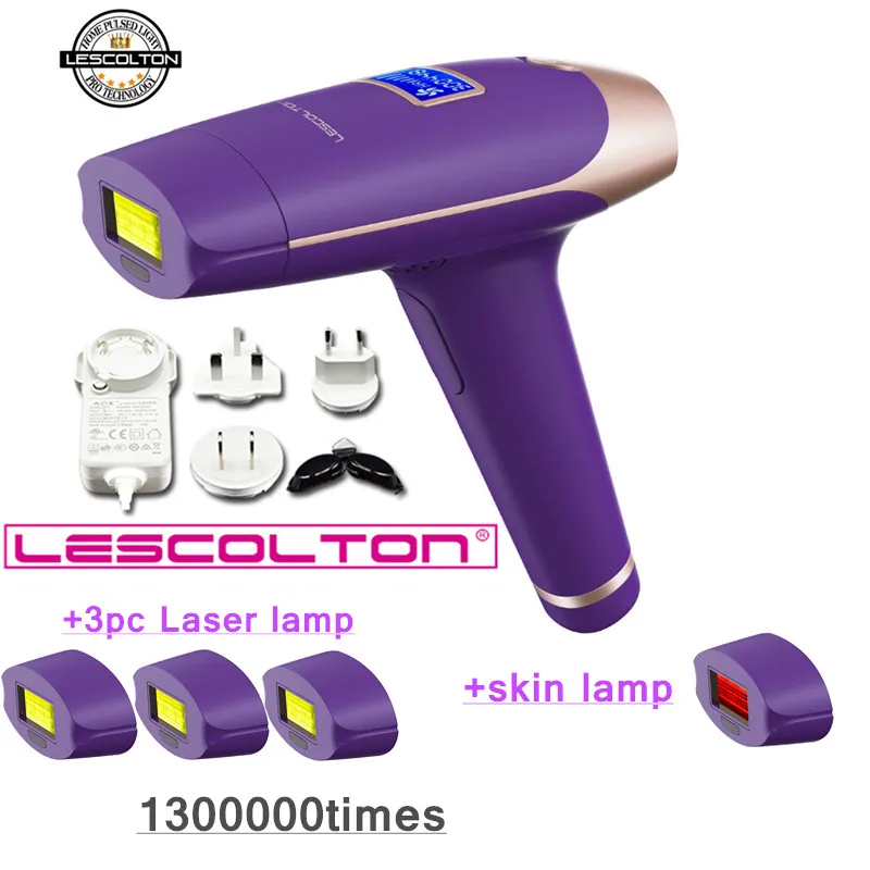 Фабричный IPL эпилятор lescolton 1600000 раз 6 в 1 5 лазерный для удаления волос прибор с ЖК