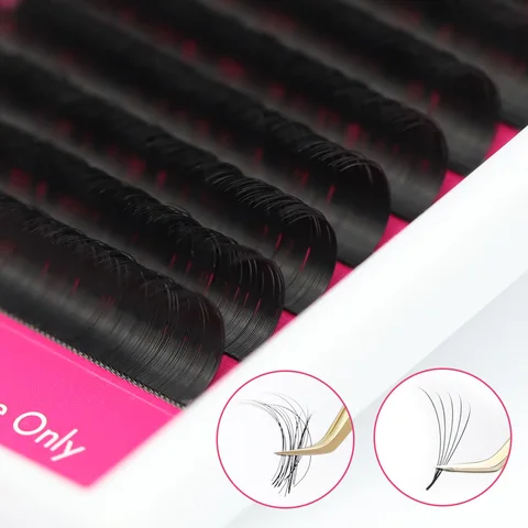 Pcs Soft Matte Black Cashmere Eyelash Extensions Individual Lashes Premium Grade Artificial Fur Classic Silk Lashes Cílios 10 8-20mm