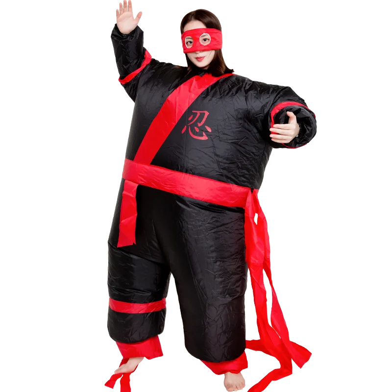 

Ninja Inflatable Costume Japanese Samurai Anime Cosplay Costume Mascot Carnival Fantasy Adult Costumes