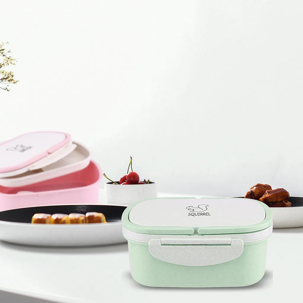 Ланч-бокс On-the-Go для еды упаковка закусок портативный ланчбокс микроволновой печи