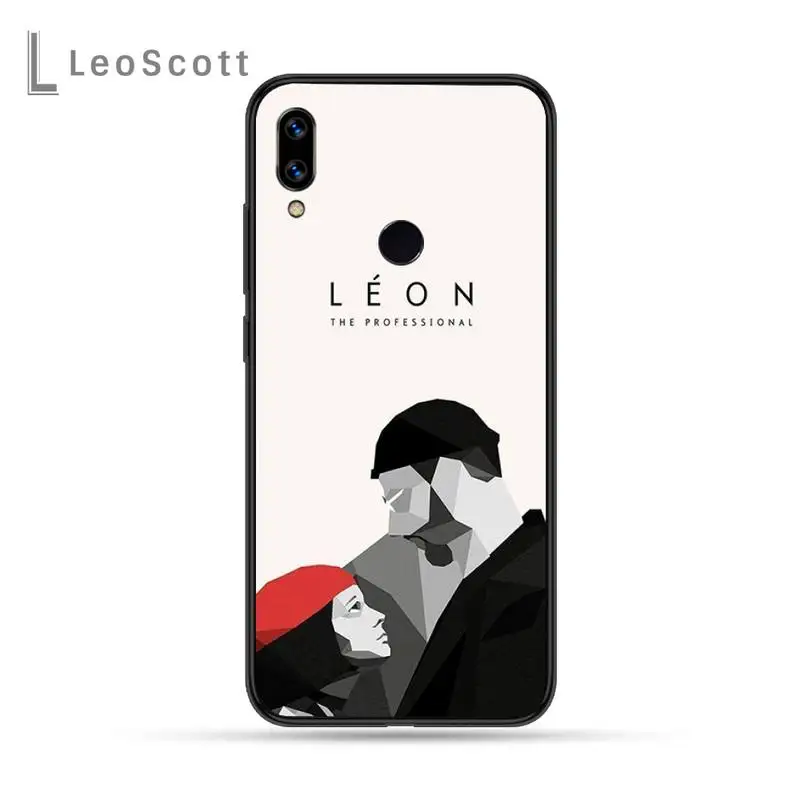 

Leon Matilda Natalie Portman Movie Phone Cases For Xiaomi Redmi Note 4 4x 5 6 7 8 pro S2 PLUS 6A PRO