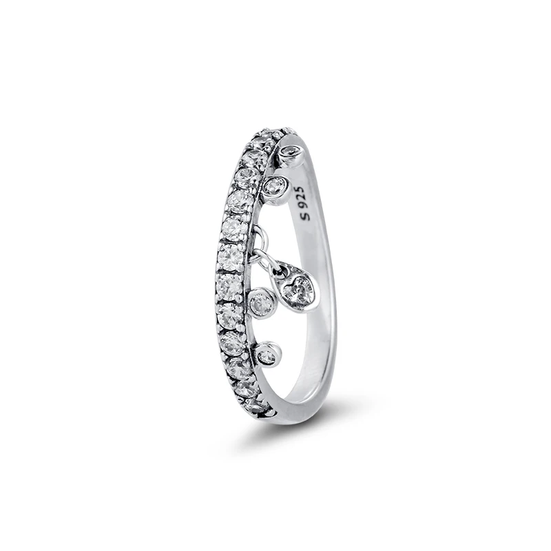 CKK кольцо в виде капелек для люстры кольца женщин Anel Feminino 100% 925 ювелирные изделия