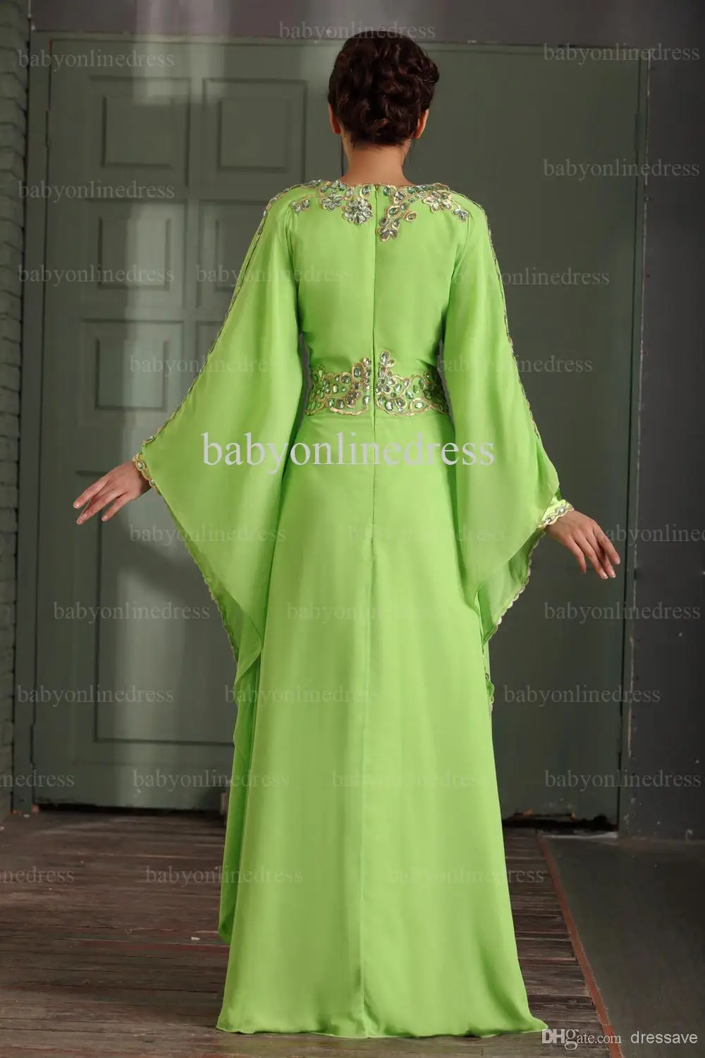 Лидер продаж 2018 макси-платье в пол с вышивкой Повседневная абайя Дубае кафтан