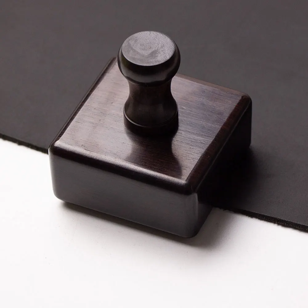 

Junetree Wood Polish Leather Edge Slicker Craft Burnisher Workshop DIY Tool Handmade Carving Embossing Leather Craft