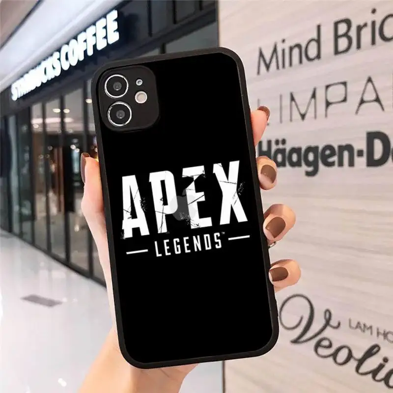 

Apex Legends Phone Case For iphone 12 11 8 7 plus mini x xs xr pro max matte transparent cover