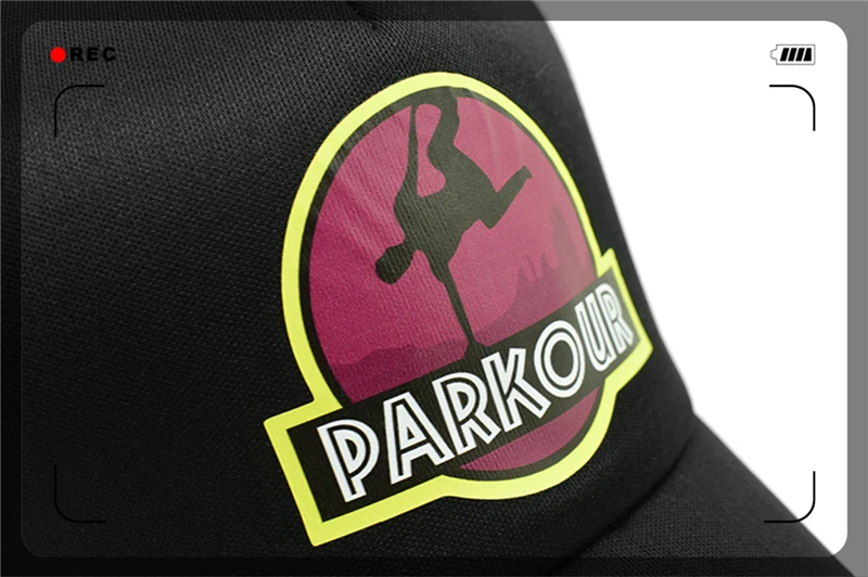 Климат Паркур Дальнобойщик Кепка Parkour Run Free Кепка s для мужчин и женщин хип-хоп Уличная Спортивная Кепка бейсбольная кепка крутая летняя черная сетчатая Кепка