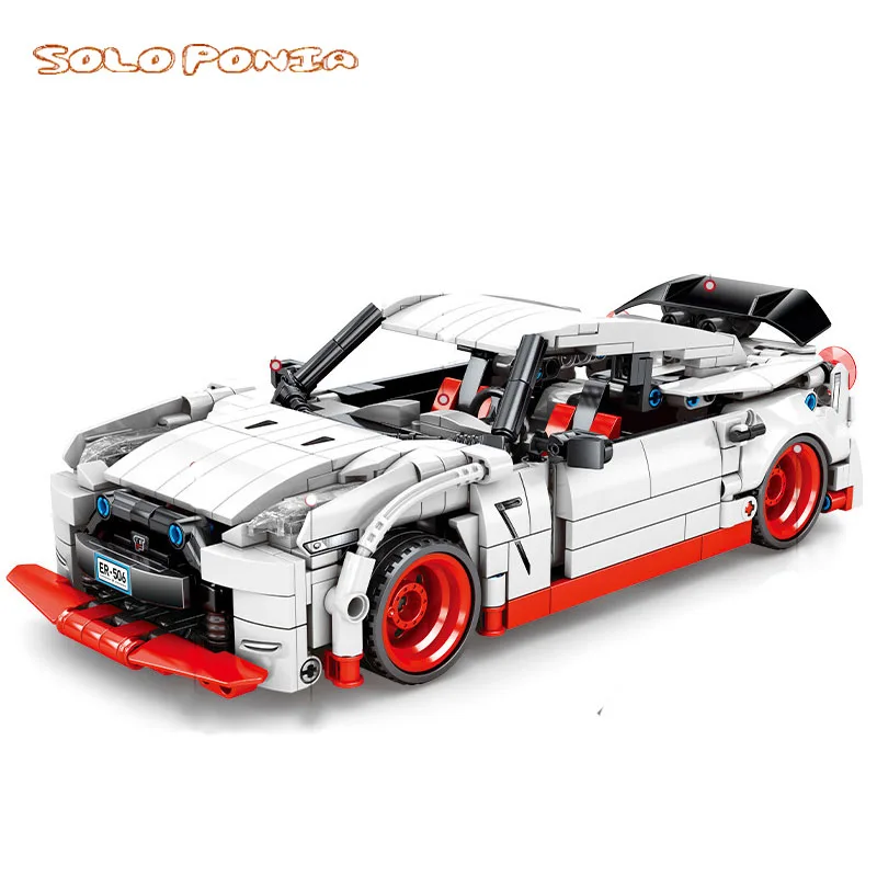 816 шт. Детский конструктор гоночный автомобиль|Игрушечные кубики| |