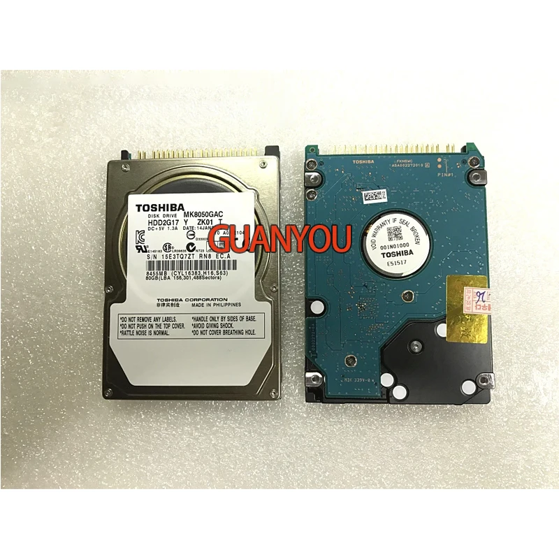Диск sürümk8050gac MK8050GACE ZK01 DC + 5 В 1 3 А 80 Гб |