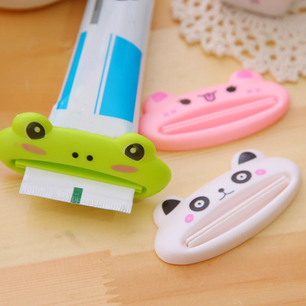 Креативный милый животный домашний держатель для зубной пасты соковыжималка