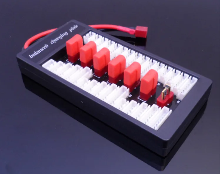 Платформа для параллельной зарядки с балансировкой Paraboard Deans T-Plug XT60 для LiPo, LiFe, NiMH с разъемом JST-XH для зарядки на зарядных устройствах iMAX B6, B6AC, B8 и RC.
