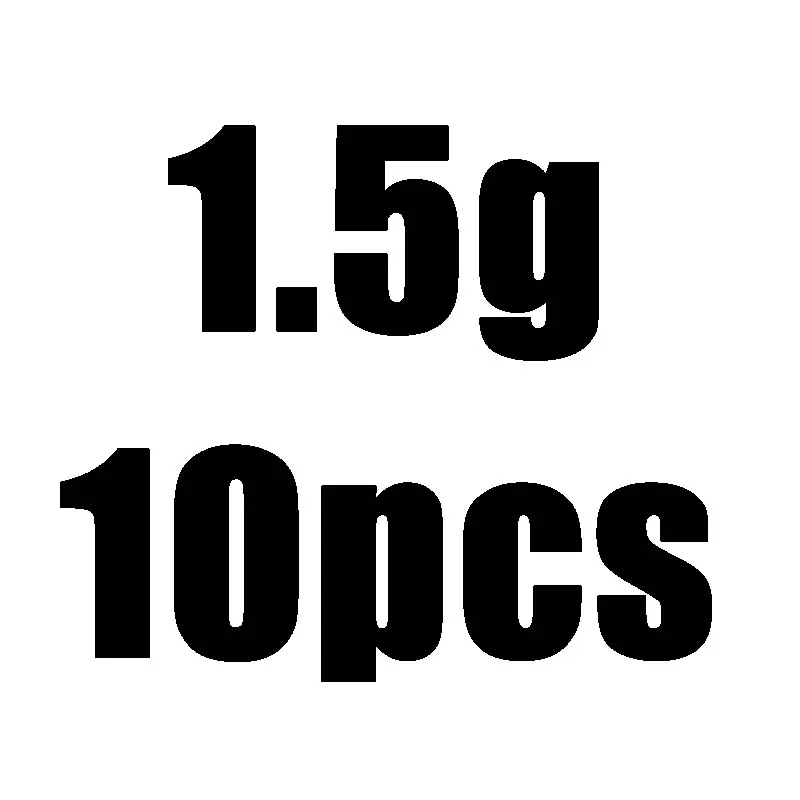 10 PSC/Lot New High Quality 1.5g/2g/3.5g/5g/7g/10g/14g/16g Lead Head Hook Jig Bait Fishing Hooks For Soft Lure Fishing Tackle - Цвет: 1.5g