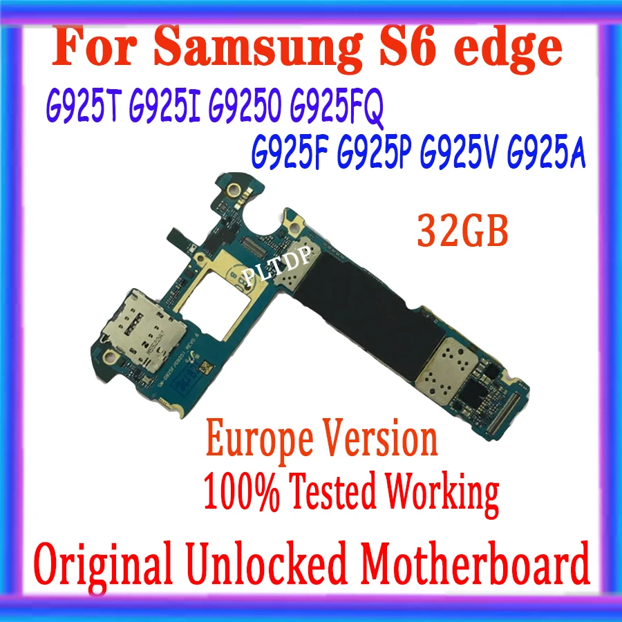 С системой для материнской платы Samsung Galaxy S6 edge G925F G925I оригинальная
